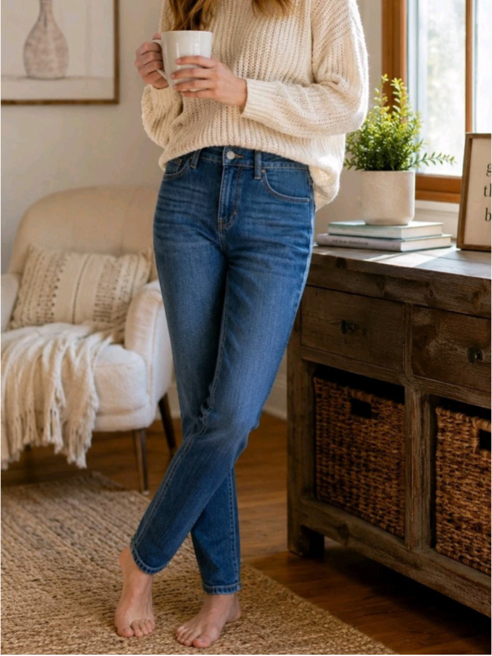 Etica Euro 1 Skinny Jeans Women's 24x29 Mid Wash 100% Cotton NWT MSRP $178